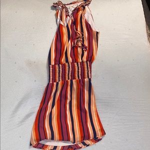 Francescas colorful dress